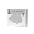 TWINKLE κουβερτα με αναγλυφο GREY /συσκευασία/
